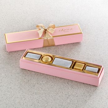Pastel Petal Gift Set - Wrapped Chocolate - Rectangle (Extra Small)