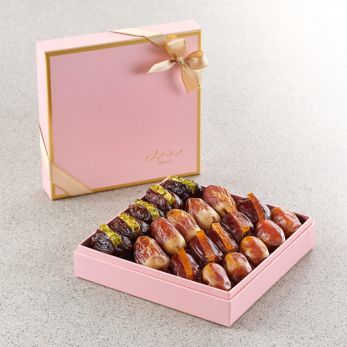 Pastel Petal Gift Set - Plain And Filled Dates - Small