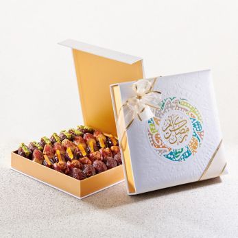 Qamara Gift Set - Plain And Filled Dates - Medium