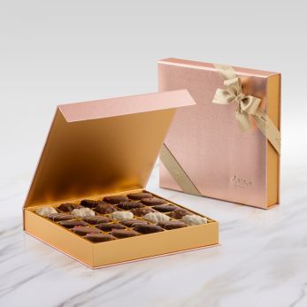 Rose Gold Gift Set Date Chocolate